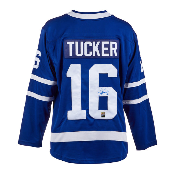 Darcy Tucker Signed Toronto Maple Leafs Jersey | Heritage Hockey™