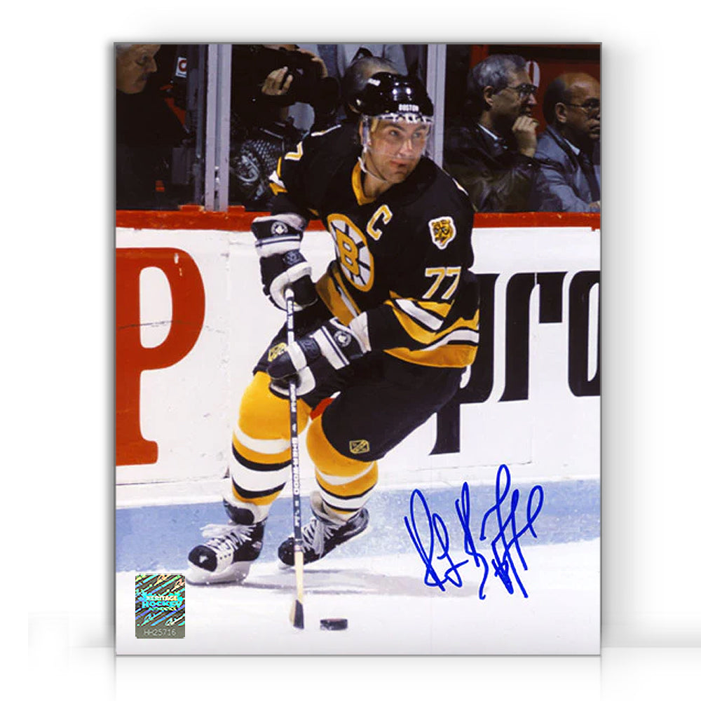 Autographed RAY BOURQUE 8X10 Boston Bruins Photo JSA - Main Line