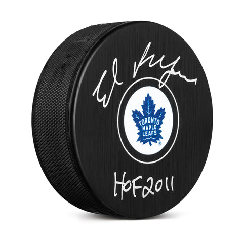 Rondelle signée par Mats Sundin des Maple Leafs de Toronto